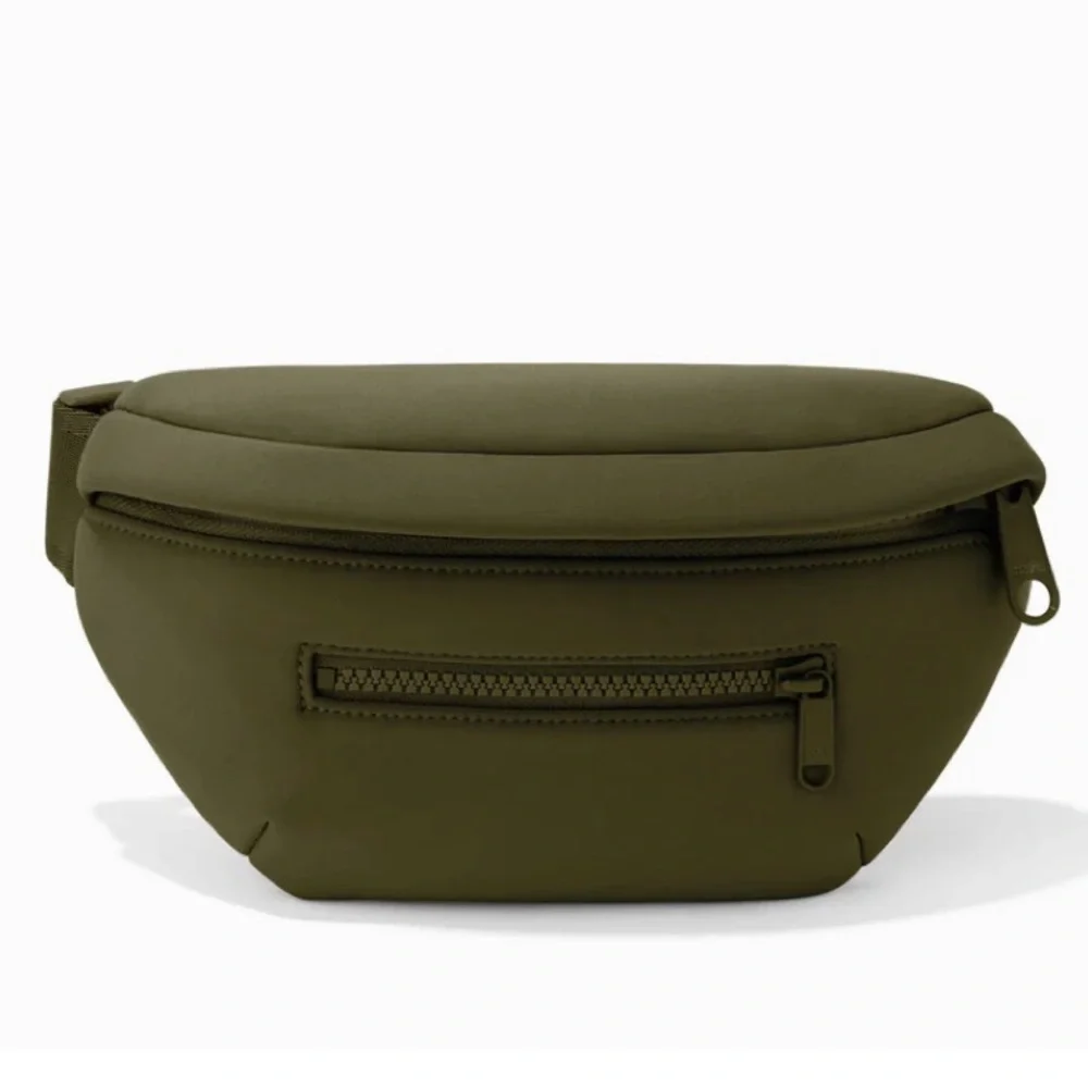 🫒 Dagne Dover Ace Neoprene belt bag-deep olive green - Picture 2 of 9